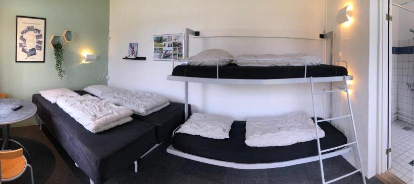 4인용 스탠다드 룸, Danhostel Skanderborg