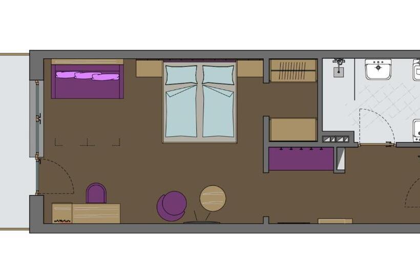 Люкс Вид на Сад, Familienhotel Viktoria