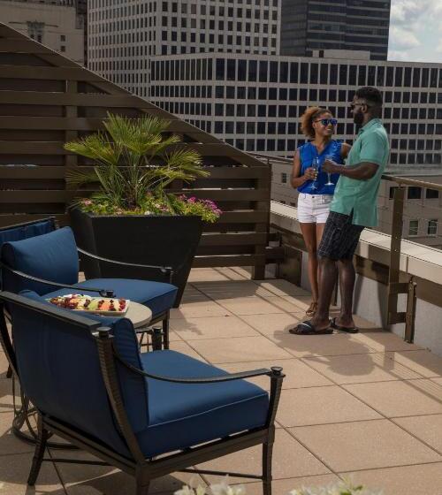 اتاق لوکس با تراس, Nopsi Hotel New Orleans