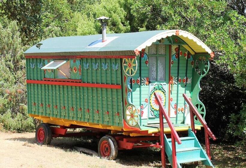 Номер Стандарт Вид на Горы, Roulotte Tout Confort à La Ferme Blandine
