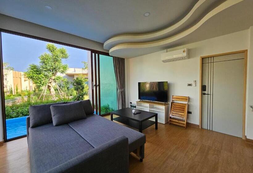 ویلای یک اتاق خوابه با استخر شنا, Sunrise Resort & Cafe   ซันไรส์ รีสอร์ท & คาเฟ่