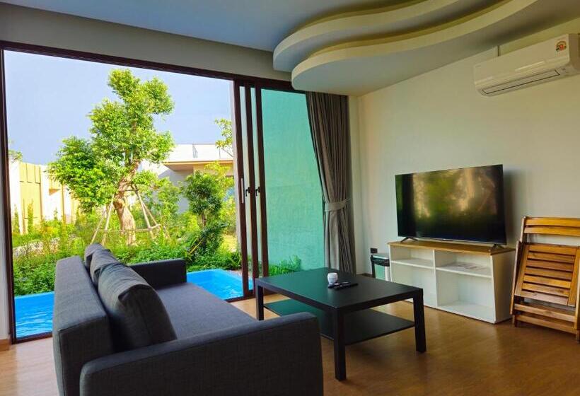 ویلای یک اتاق خوابه با استخر شنا, Sunrise Resort & Cafe   ซันไรส์ รีสอร์ท & คาเฟ่