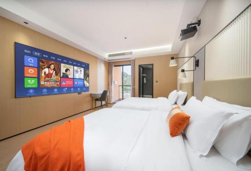 Quarto Estandar 2 Camas Casal, Guangzhou Yashe International Apartment