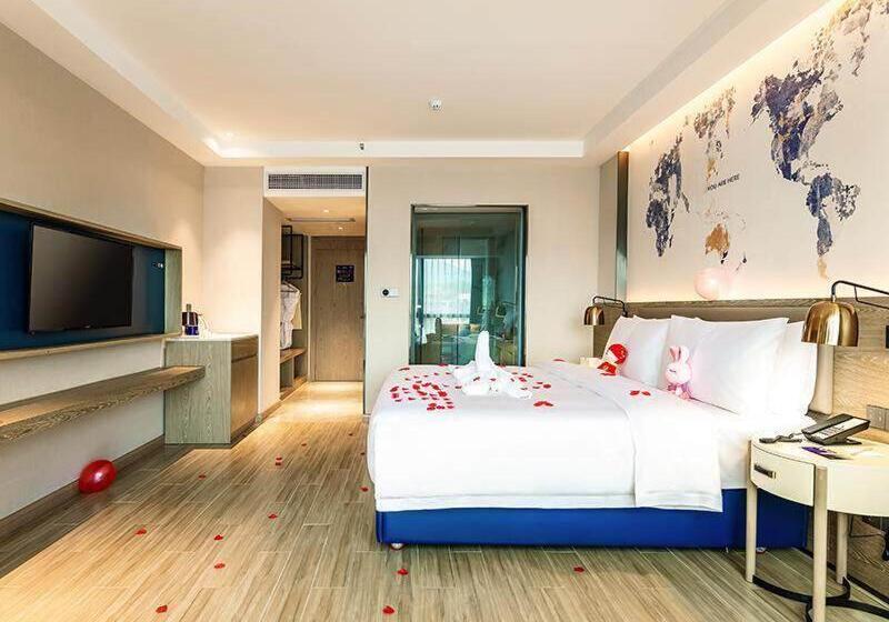 Номер Стандарт Вид на Город, Kyriad Marvelous Hotel Shenzhen Linheng Plaza Liuyue Subway Station