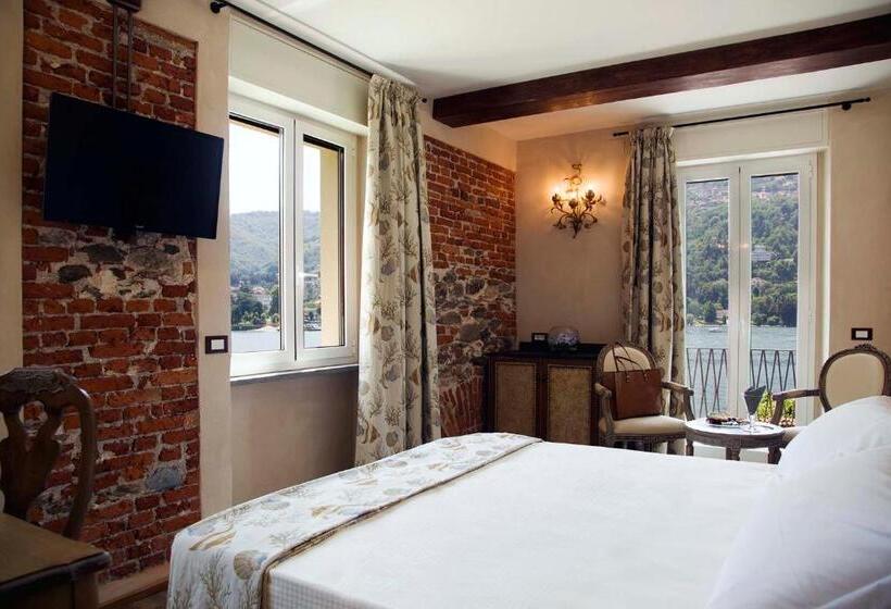 اتاق استاندارد با چشم‌انداز دریاچه, Boutique Hotel Elvezia