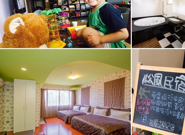 اتاق استاندارد چهار تخته, Songfeng Xiuxian Homestay