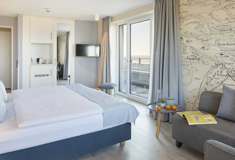 サイドシービューファミリールーム, Küstenperle Strandhotel & Spa