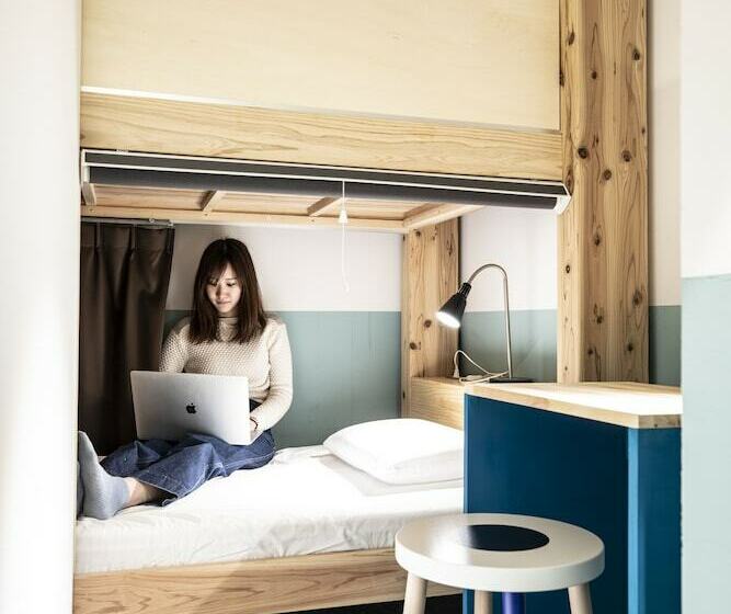 Кровать в Общей Комнате, Hafh Fukuoka The Life   Hostel