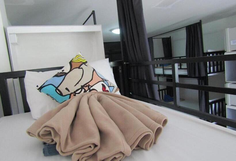 تختخواب در اتاق مشترک, K Bunk Hostel