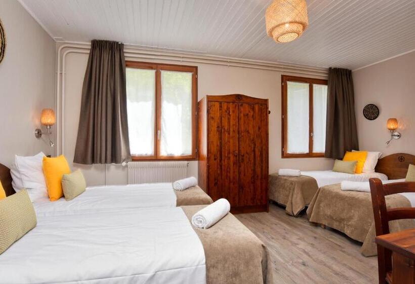 اتاق استاندارد چهار تخته, Hôtel Les Essarts, Ussim Vacances