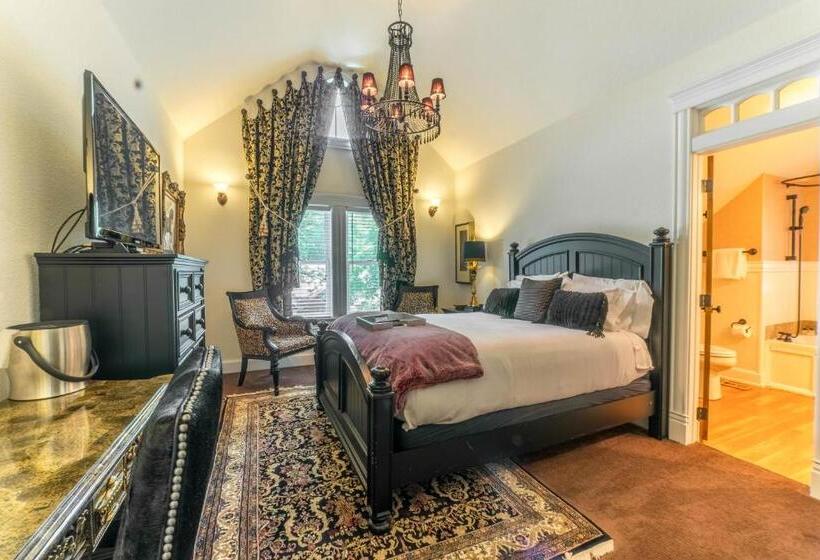 豪华房间带漩涡浴缸, The Victoria Bed & Breakfast