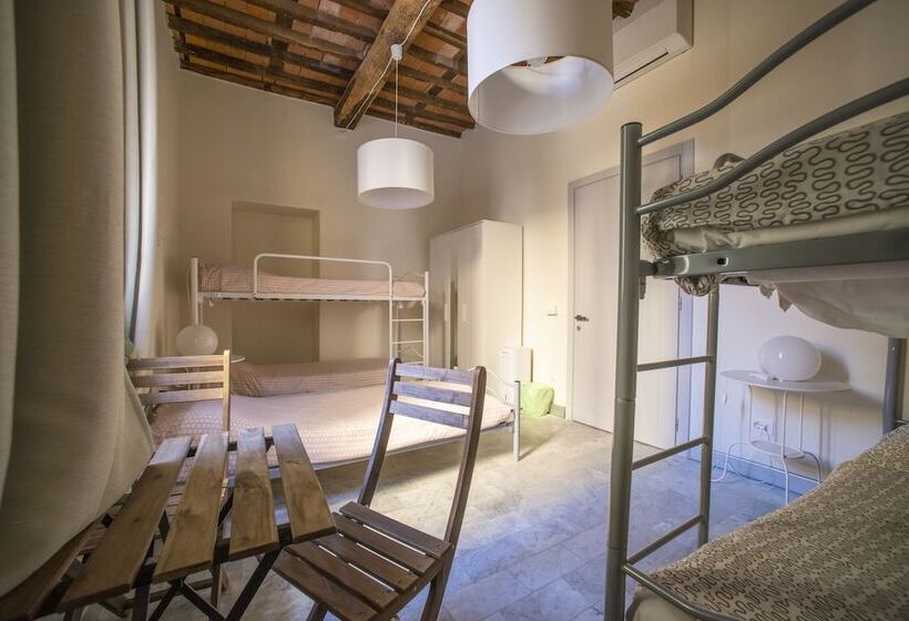 اتاق استاندارد چهارنفره با سرویس بهداشتی مشترک, Ostello Palazzo Nizza