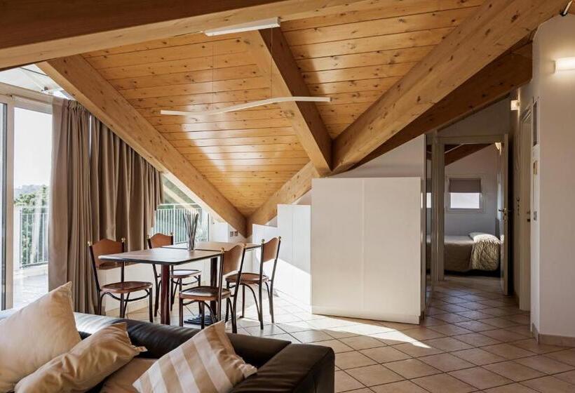 Апартаменты Пентхаус 1 Спальня, Residence  Das Nest