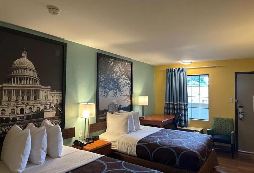 4인용 스탠다드 룸, Super 8 By Wyndham Westend Alexandria,va Washington Dc Area