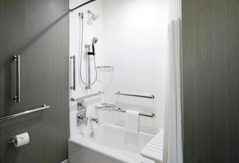 Standard-huone King-vuode, Courtyard By Marriott Houston Intercontinental Airport