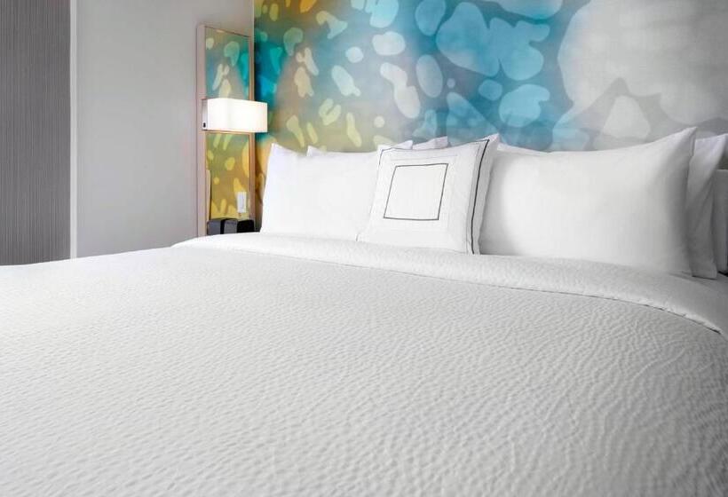 キングサイズベッドのスタンダードルーム, Courtyard By Marriott Houston Intercontinental Airport