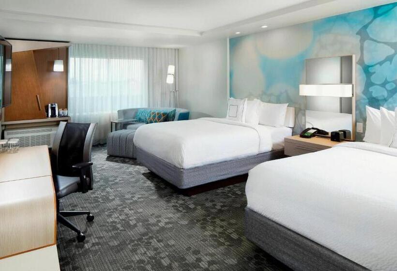 Deluxe-huone, Courtyard By Marriott Houston Intercontinental Airport