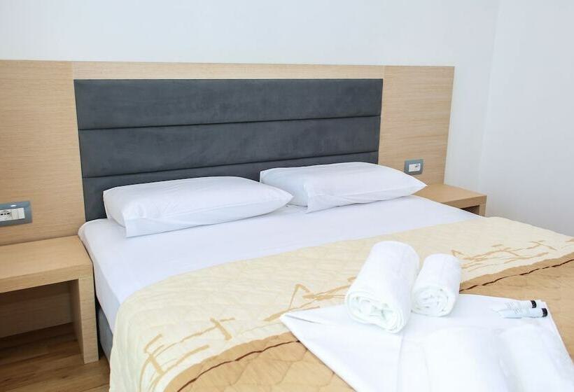 サイドオーシャンビューバルコニー付スタンダードルーム, Saranda Palace