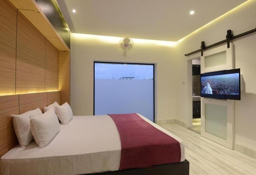 اتاق لوکس با تخت بزرگ, Thc Backpackers Jodhpur