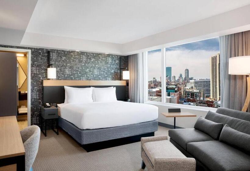 장애인을 위한 킹사이즈 침대 스탠다드 룸, Courtyard Boston Downtown/north Station