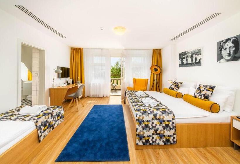 스탠다드 트리플 발코니 룸, Boutique Hotel Villa Beatika