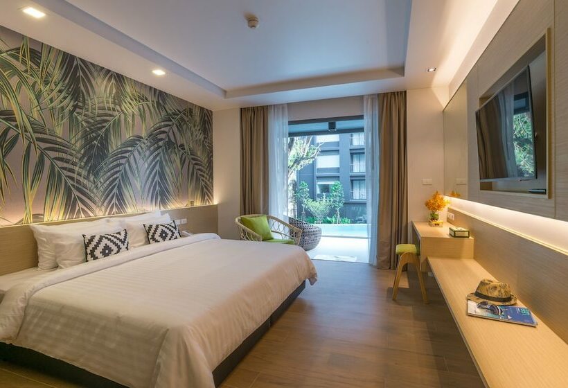 풀장 전망 디럭스 룸, Panan Krabi Resort   Sha Extra Plus