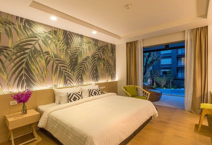 풀장 전망 디럭스 룸, Panan Krabi Resort   Sha Extra Plus