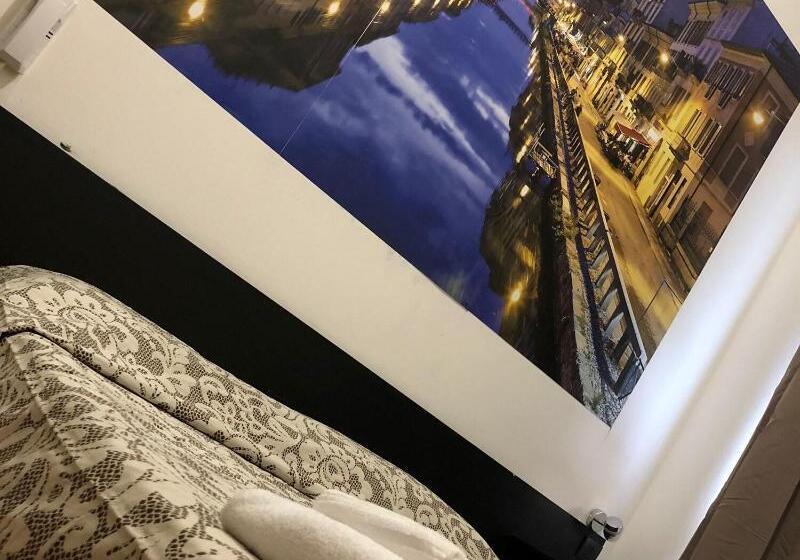اتاق استاندارد با سرویس بهداشتی مشترک, Albergo Corvetto Corso Lodi