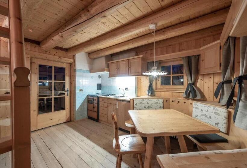 Бунгало Deluxe, Rifugio Graziani Hütte