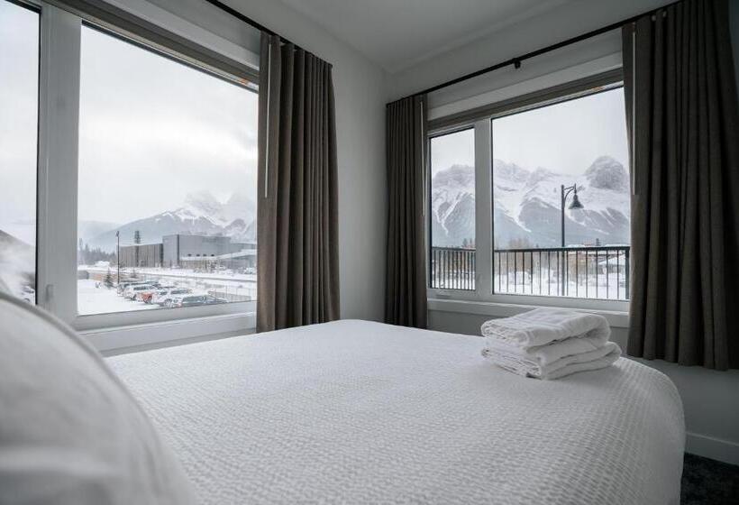 １ベッドルームのデラックスアパートメント, Basecamp Resorts Canmore