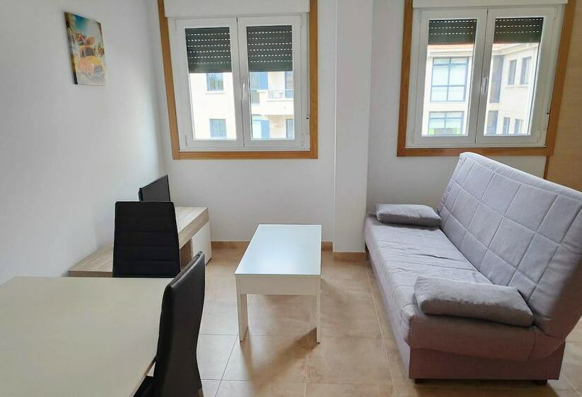 Апартаменты 1 Спальня, Apartamentos Revolta Sanxenxo 3000