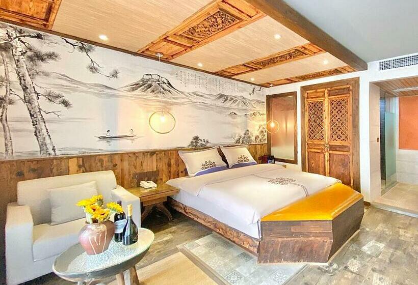 Номер Deluxe Кровать Кинг, Old Story Inn Lijiang Old Town