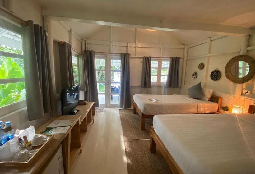 패밀리 방갈로 바다 전망, Siam Bay Resort