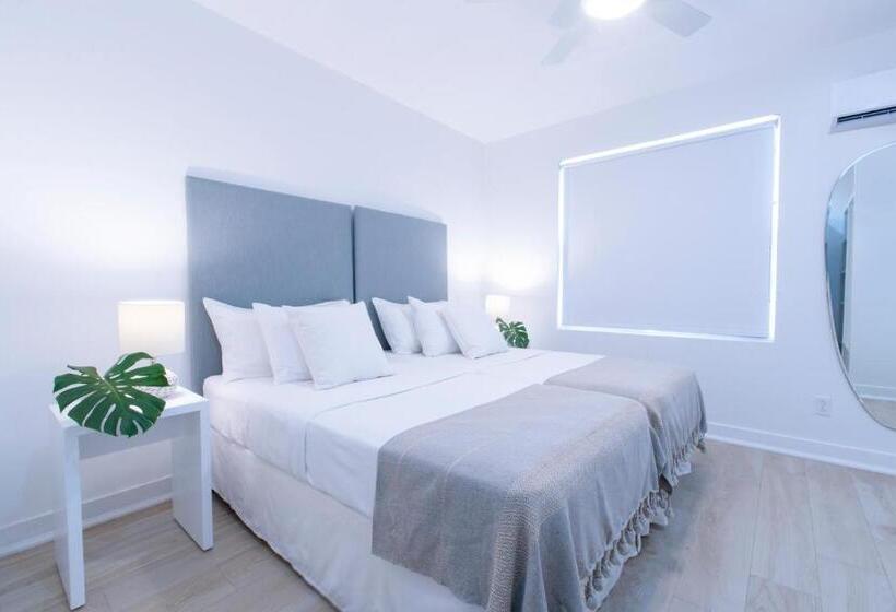 آپارتمان 1 خوابه با چشم‌انداز باغ, Mullins Grove Luxury Apartments