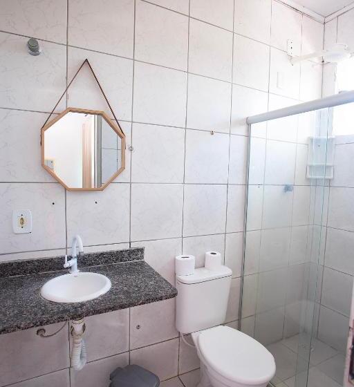 带阳台的三人标准间, Pousada Aracaju