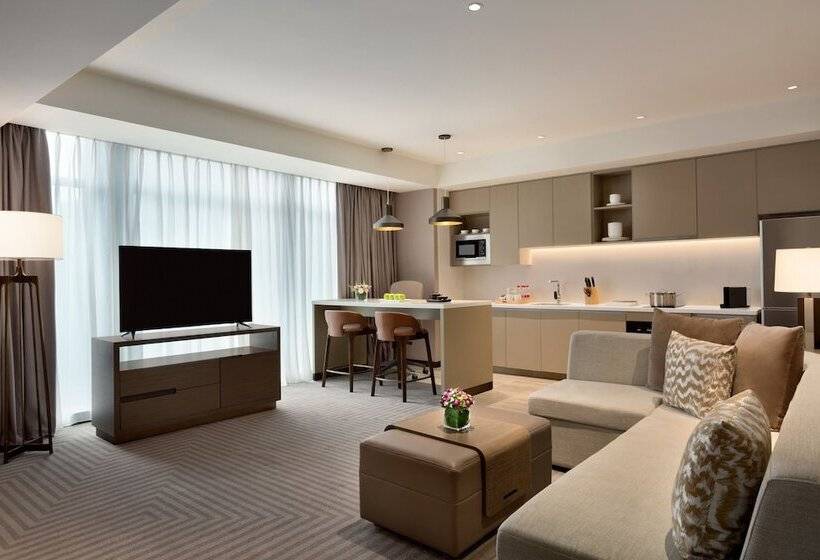 Люкс 2 Спальни, Hyatt House Chengdu Pebble Walk