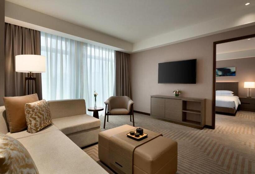 Люкс Кровать Кинг, Hyatt House Chengdu Pebble Walk