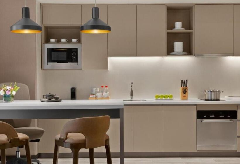 Люкс 2 Спальни, Hyatt House Chengdu Pebble Walk