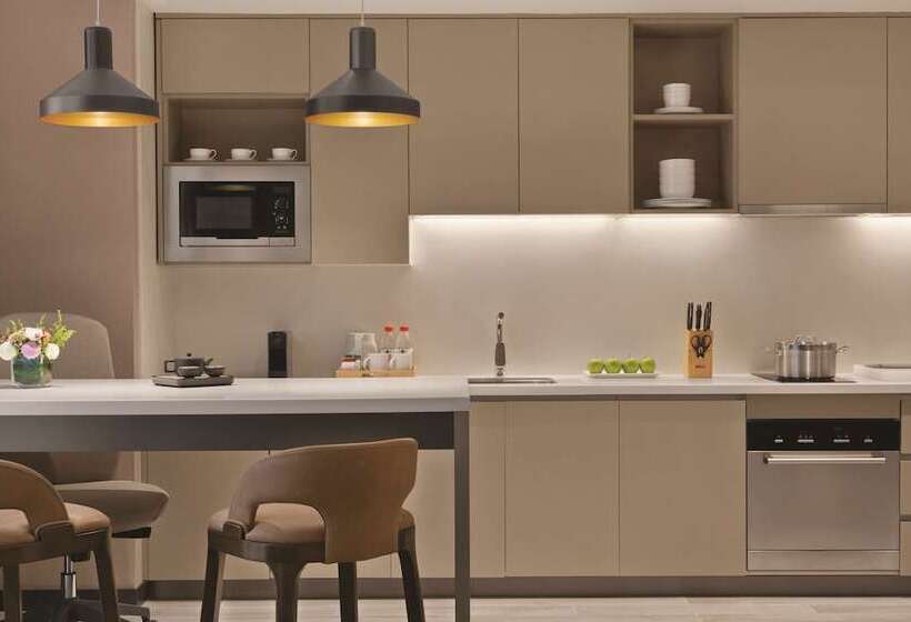 Студия Стандарт, Hyatt House Chengdu Pebble Walk