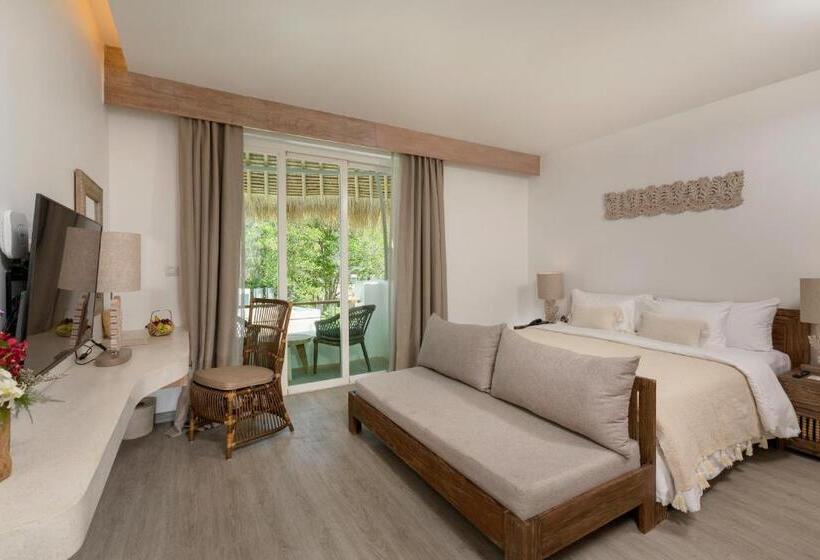 اتاق لوکس با بالکن, Eden Beach Khaolak Resort And Spa A Lopesan Collection Hotel   Sha Extra Plus