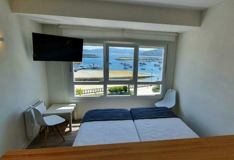 استودیوی استاندارد با چشم‌انداز دریا, Apartamentos Costa Da Morte Muxia