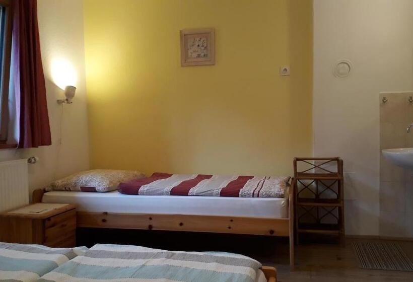 اتاق استاندارد سه تخته با سرویس بهداشتی مشترک, Apartments & Hostel Bohinj