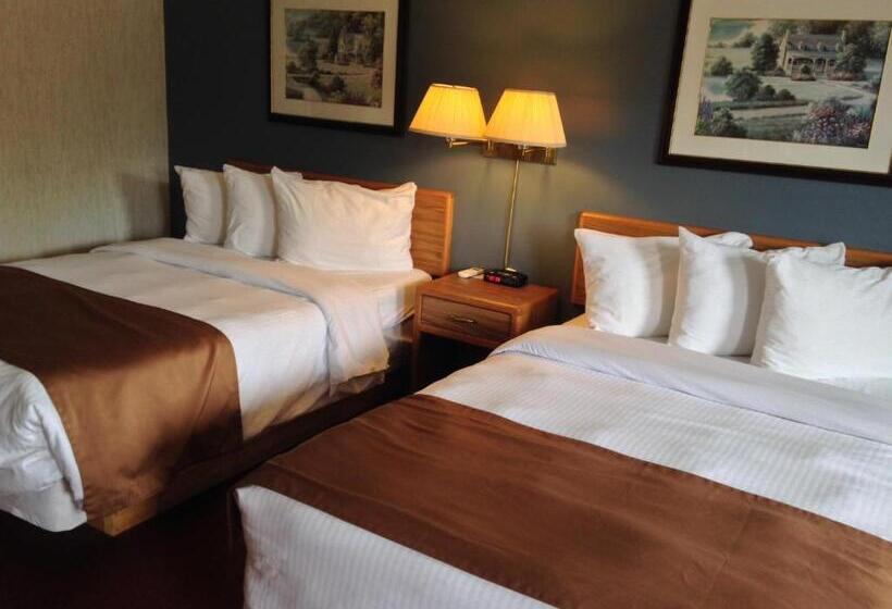 ２ダブルベッドのスタンダードルーム, Bancroft Inn & Suites