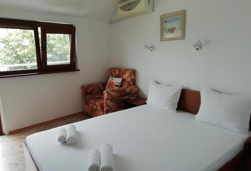 스탠다드 발코니 룸 바다 전망, Guest House Kera