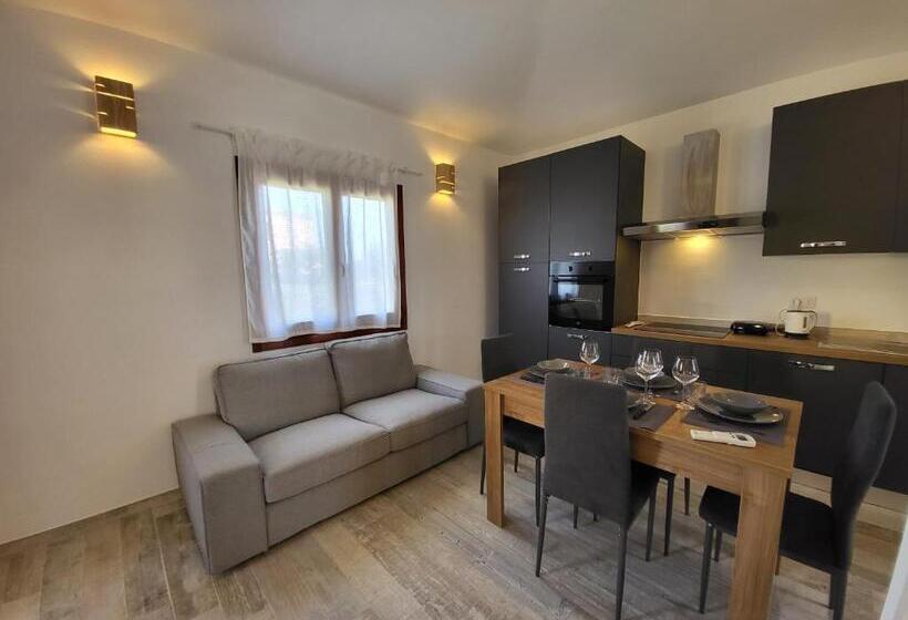 Апартаменты Deluxe 1 Спальня, Residence Lu Lamoni Costa Nord