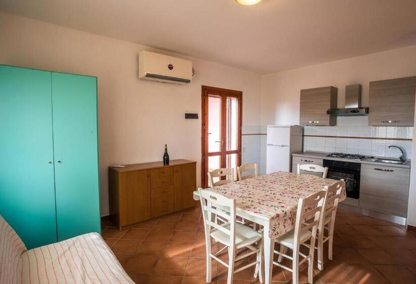 Апартаменты 1 Спальня Вид на Море, Residence Lu Lamoni Costa Nord