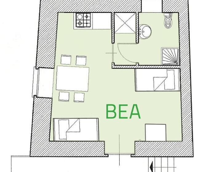 침실 1개 아파트, Residence Joy Center