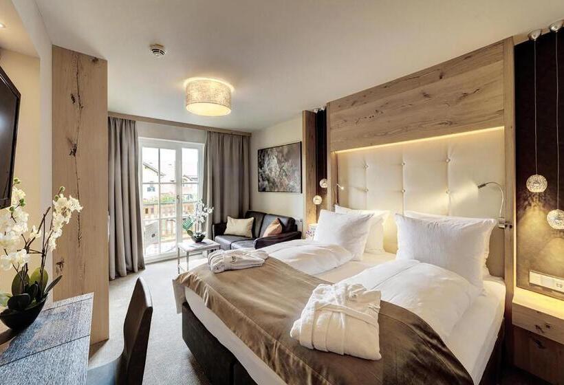 Номер Deluxe с Балконом, Wellness  & Sporthotel Jagdhof