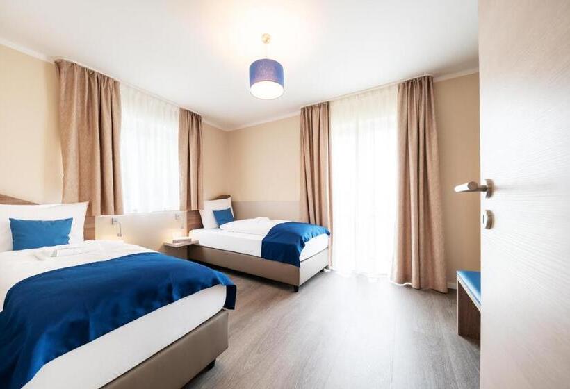آپارتمان 2 خوابه با بالکن, Akzent Apartmenthotel Binz