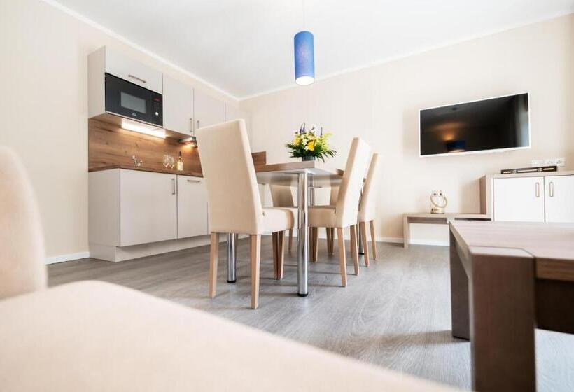 آپارتمان 2 خوابه با بالکن, Akzent Apartmenthotel Binz